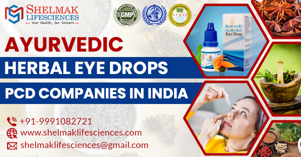 Ayurvedic Herbal Eye Drops PCD Companies in India